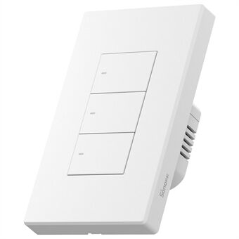 SONOFF Switchman M5-3C-120W Älykäs Seinäkytkin 3-kytkintä Apple Home, Alexa, Google Home (M5 Matter) varten.