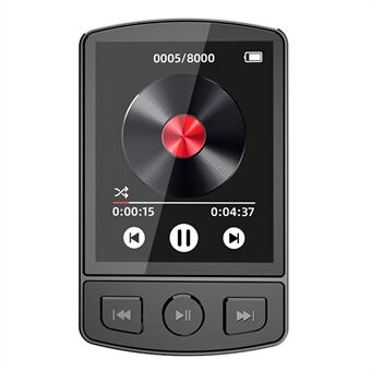 MP3-07 32GB Kannettava Bluetooth MP3 Musiikki Video Soitin FM Radio 1.77-tuuman Näyttö MP4 Soitin