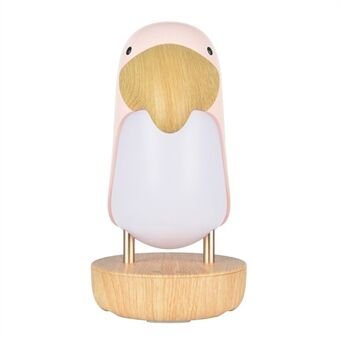 Toucan Bird Bluetooth-kaiutin yövalo Portaaton himmennys LED-hengittävä pöytälamppu