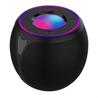 CYBORIS T202 RGB Breathing Light Smart langaton Bluetooth-kaiutin AI-ääniohjaus Kannettava kotiin TWS-bassokaiutin