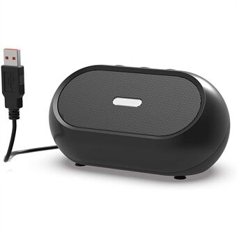 LIELONGREN F0227 Kannettavat tietokoneet Äänenvahvistin Plug & Play USB-tietokonekaiutin Mac OS / Chrome OS -kannettaville