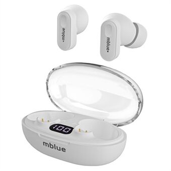 MBLUE AR01 TWS Bluetooth 5.4 -kuulokkeet Matalan viiveen langattomat musiikkipuhelut korvassa pidettävät kuulokkeet