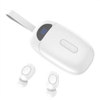 JS25 Bluetooth 5.0 TWS Stereo Sound Urheilukuulokkeet Digitaalinen näyttö In-ear Langattomat pelikuulokkeet