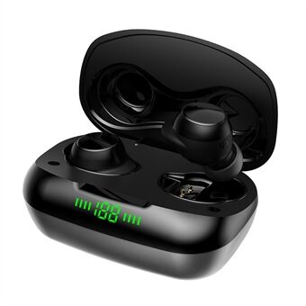 TWS-24 Langattomat Bluetooth-nappikuulokkeet Kosketusohjattava In-ear-nappikuuloke LED-akkunäytöllä