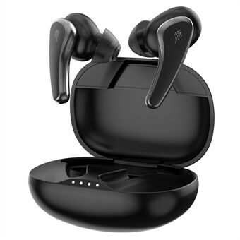 MAGICTOM M9 TWS Langaton Bluetooth 5.0 -nappikuuloke ENC melunvaimennus In-ear Music Calling -pelikuulokkeet - musta