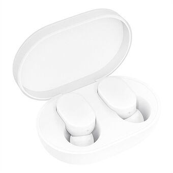 XIAOMI AirDots Youth Edition TWS Wireless Bluetooth 5.0 kuuloke nappikuulokkeet Kosketusstereomusiikkisoittokuulokkeet - valkoinen