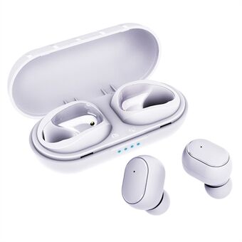 T6 Stereo Sound Semi-in-ear Bluetooth Headset Melunvaimennus TWS-kuulokkeet Applelle / Androidille