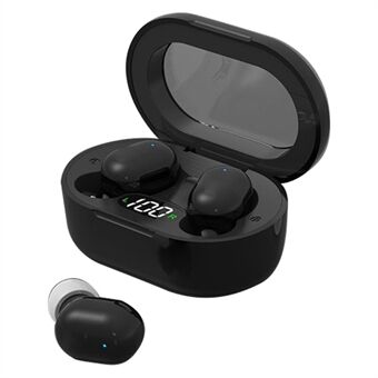 E8S Mini TWS Bluetooth-nappikuuloke digitaalinen näyttö HiFi Stereo Langaton Touch In-ear Headset