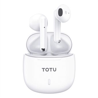 TOTU BE-12-TWS Bluetooth-kuulokkeet, matala viive, langattomat vedenkestävät korvanapit latauskotelolla.