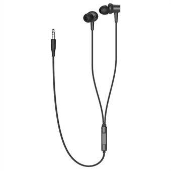 XIAOMI DDQ02WM 3.5mm Langallinen korvakuuloke Langansäädin Musiikki Puhelut In-Ear Kuulokkeet