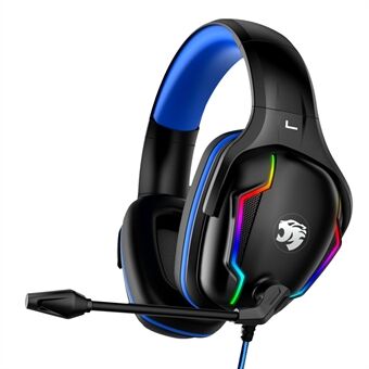 IMYB A80 langalliset korvan päälle kiinnitettävät stereokuulokkeet RGB Light Heavy Bass E-urheilu PC-pelikuulokkeet