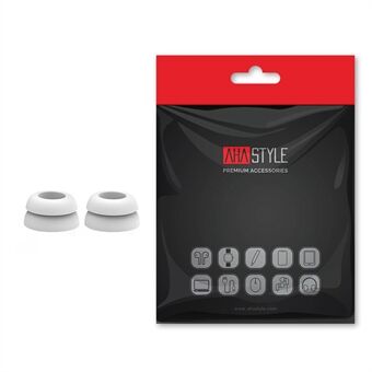 AHASTYLE PT168 One Pair Silikoninen kuulokekorkki Samsung Galaxy Buds Pro, pehmeä ja mukava kuulokekorvake, koko: L