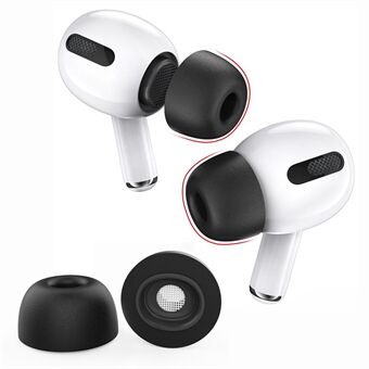 AHASTYLE WG28 1 parin S-koon korvasovitteet Apple AirPods Pro / AirPods Pro 2 -kuulokkeille, vaihdettava muistivaahtomateriaali Bluetooth-kuulokekorvatyynyihin.