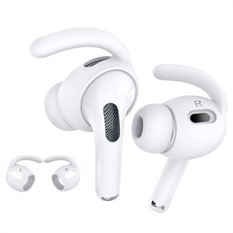 AHASTYLE PT189 -pari S-kokoisia korvanappikuulokkeiden korvahakat Apple AirPods Pro 2:lle, pehmeät silikoniset liukumattomat korvatulpat, jotka estävät irtoamisen ja hukkumisen.