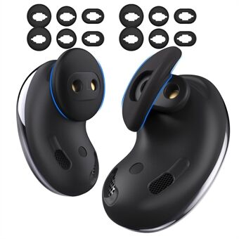 AHASTYLE PT132 Samsung Galaxy Buds Live -kuulokkeille, 6 paria S / M / L vaihtokärkisiä korvakuulokkeita. Liukumattomat silikoniset Bluetooth-kuulokkeiden korvakärjet.