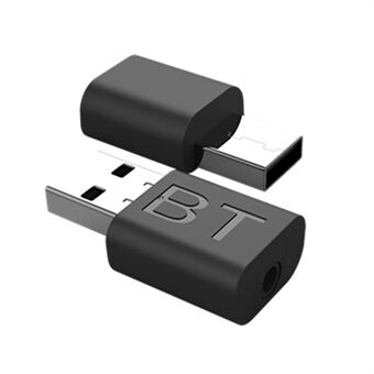 BT005 USB BT 5.0 -vastaanotin Kaiutinvahvistin AUX Audiosovitin Auto Langaton Stereo USB Mini Bluetooth Dongle