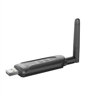 BT-502 USB Bluetooth 5.3 Adapter -langaton tietokoneen äänilähetin antennilla kaiutinkuulokkeille