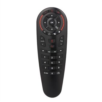 Kaukosäädin 2.4G Langaton Voice Air Mouse 33 Keys IR Learning Gyro Sensing Smart Remote Android TV Box Mini PC