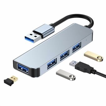 2013U 4-in-1 USB 3.0 Hubi 1x USB 3.0 + 3x USB 2.0 Telakointiasema 4-porttinen laajennussovitin