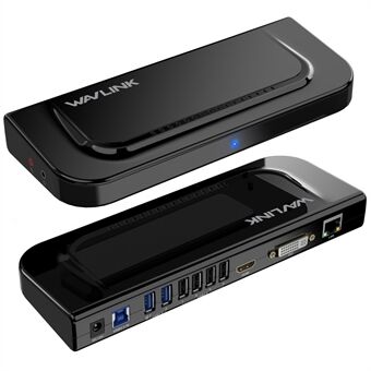 WAVLINK UG49DK4 Kaksinäyttö Tukee DVI / HDMI / VGA Gigabit Ethernet USB-C 3.0 Yleinen Kannettavan Telakointiasema