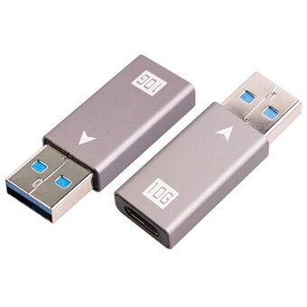 3705-12 10 Gbps USB 3.1 - Type C -sovitin uros-naaras -tiedonmuunnin tietokoneeseen