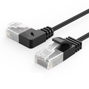 CABLECREATION CL0045 5m Cat6a verkkoliitäntä ohut johto 10Gbps puhdas kuparilanka ydin RJ45 Ethernet-kaapeli