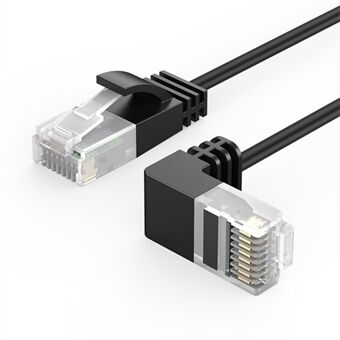 CABLECREATION CL0045 3M puhdaskuparinen Cat6a LAN-verkkokaapeli 2,8 mm ohut johto 10 Gbps RJ45 Ethernet-kaapeli