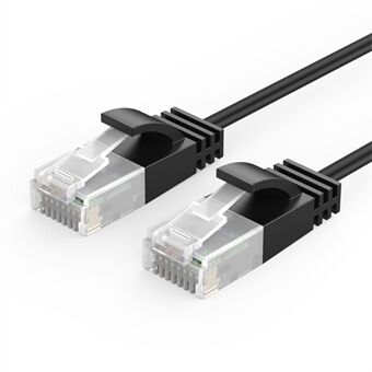 CABLECREATION CL0045 2m Cat6a LAN-verkkokaapeli 10Gbps puhdasta kuparia ohut johto tietokoneen reitittimen liitäntäkaapeli