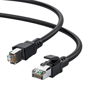 CABLECREATION CL0344 8m CAT8 40Gbps 2000MHz Verkkokaapeli Tietokone Reititin RJ45 Liitäntäkaapeli