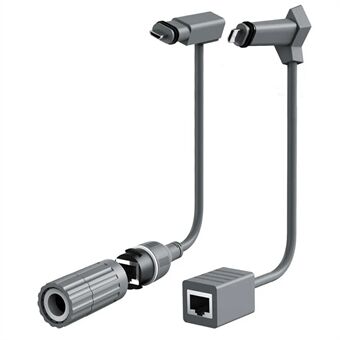 2 kpl Starlink V2 -kaapeli SPX-RJ45-sovitin Ethernet-kaapelimuunnin CAT5E 26AWGx4P+D -liitin