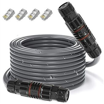 23m Starlink Gen3 suorakulmainen satelliitti Standard V3 jatkokaapeli suurinopeuksinen Ethernet CAT5E johto