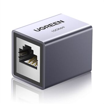 UGREEN Cat8 Cat7 Cat6 Ethernet-kaapelisovitin alumiiniseoksesta RJ45 liitin 10Gbps verkkolaajennus