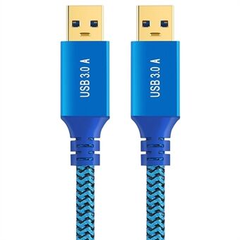 2 metrin USB 3.0 uros-uros-kaapeli tulostin kovalevykoteloon USB-jatkokaapeli