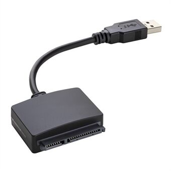 SATA-USB 3.0-adapterikaapeli 2,5-tuumaiselle SSD-SATA-kovalevylle tiedonsiirtokaapeliksi