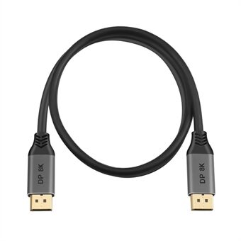 5 metrin DP1.4 uros-uros kaapeli 8K Displayport HD -videoadapterikaapeli HDTV-näytölle, monitorille ja projektorille.