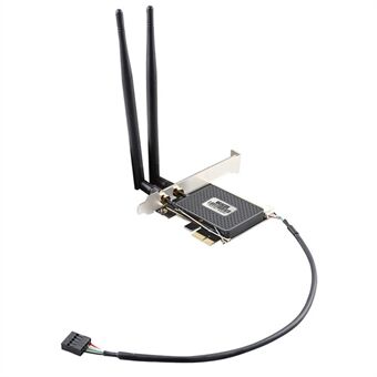 TXB098 Mini PCI-E -pöytäkoneelle tarkoitettu PCI-E-sovitin Mini PCIE -sovitin kannettavan tietokoneen WiFi-verkkokortille.