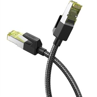 UGREEN 80421 Cat7 RJ45 Ethernet-kaapeli 10Gbps Korkeanopeuksinen Tietokoneen Reititin LAN-verkko Yhteyskaapeli - 1m