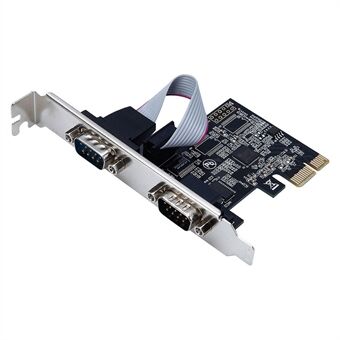 TXB074 Pcie -sarjaportin RS232-liitäntälaajennuskortti AX99100 Pöytätietokoneen PCI-E -sarjaporttiadapterikortti