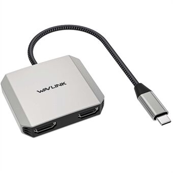 WAVLINK UHP510 Pro USB C - Dual HD -muunnin 4K 60Hz Dual Monitor Adapteri Tukee 87W PD-latausta