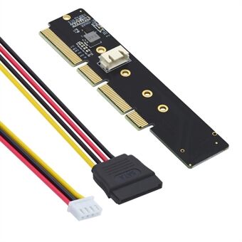 SA-048 NGFF M-avain 110 mm PCI-E 16X -sovittimeen matalan profiilin korkeus 3 cm 110 mm 80 mm SSD 1U -palvelimelle