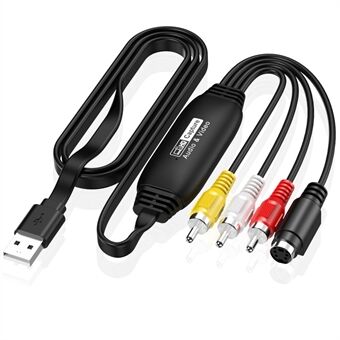 HW-1406B Äänentoisto ja videonauhoitus RCA Capture Card USB-rajapintojen kautta, joka muuntaa signaalin neljään RCA-kanavaan. Tuki DVD-soittimille, videonauhureille ja TV-laatikoille.