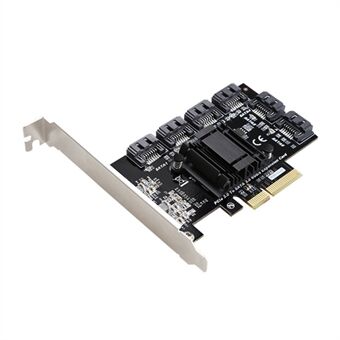 TXB119 PCI-E - SATA 3.0 -laajennuskortti, yhteensopiva MACin, Windowsin, Linuxin ja Synologyn kanssa.