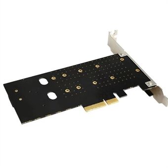 TXB044 110mm M Key + B Key Double Adapter Card Pcie to M.2 Nvme SSD NGFF -sovitin