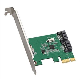 TXB169 AMS1016 sirukortti Pcie 2.0 X1 - 2-porttinen SATA3.0 kovalevyn laajennuskortti