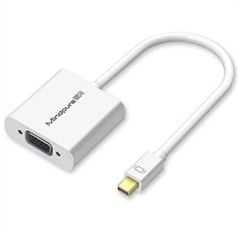 MINDPURE AD006 1080P / 60Hz Mini DP Uros– naaras VGA -sovitinjohto MacBook PC:lle