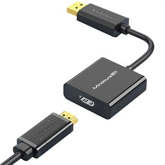 MINDPURE AD003 DP HDMI 1080P Video Adapteri DP Uros HD Naaras Muunninkaapeli