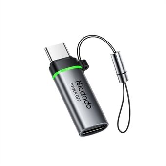 MCDODO OT-2450 USB-C to USB-C 100W Automaattinen Virrankatkaisusovitin Tiedonsiirto