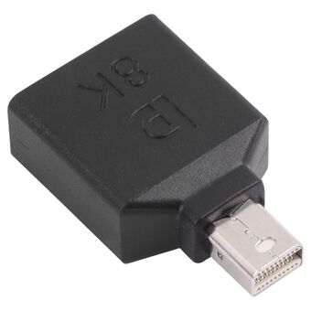 DP1.4 8K Mini DisplayPort Male to DisplayPort Female HDR Image Video Converter Adapter