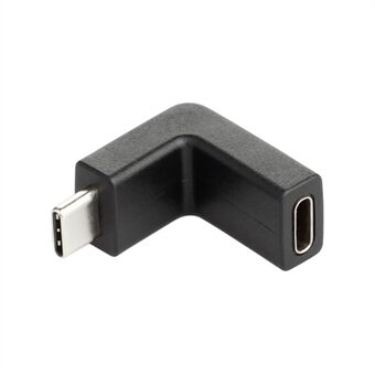 USB 3.1 Type-C uros-naarassovitin 90 asteen oikea kulmaliitin MacBookille Samsung Galaxy S10