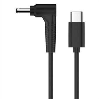 12 V 3,5 x 1,35 mm USB-C-DC-virtajohto reitittimille, kameroille, TV-rasialle, pöytälamppuille PVC-virtajohdon muuntaja